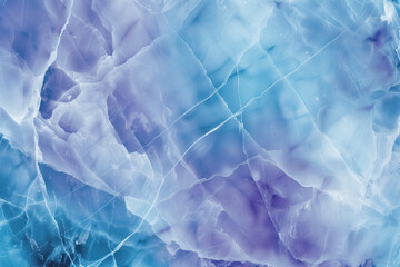 Obraz premium Abstract marble texture background in pastel blue purple colors AI Generative