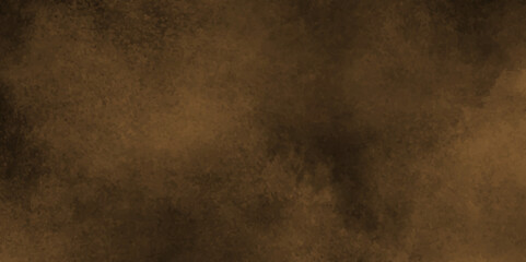 Abstract Background Texture Pattern with brown color, Heavily Mixed Wall Art paper texture, rustic dark wood with stains, Old brown paper parchment banner with distressed vintage grunge texture.