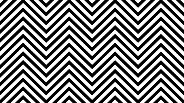 Modern black and white abstract geometric pattern with diagonal lines.