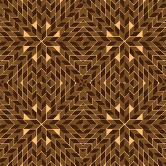 Vector of a vibrant abstract design with a pattern of geometric shapes