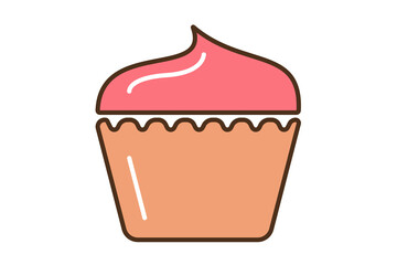 illustration of a cake