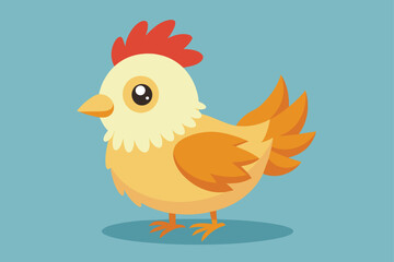 tiny-chicken vector illustrati on.eps
