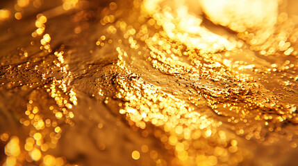 Pure gold background for premium and exclusive product launches.