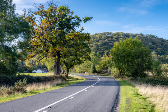 road in the countryside