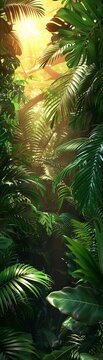 Closeup, photorealistic iguana in a tropical evergreen, vibrant colors ,digital photography,Prime Lenses