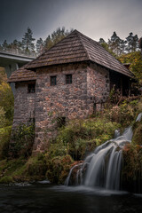 Obraz premium old mill on the river