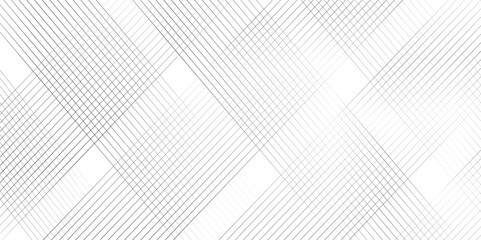 Trendy gray line abstract pattern high resolution illustration vector. Abstract background wave circle lines. elegant white striped. architecture geometric design. Thin dark lines on white  background