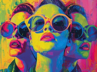 Pop art, In the celebration of diversity, LGBTQ pride marches forward with the boldness of Pop Art, painting the world with messages of love, acceptance, and equality