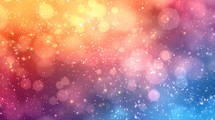 Obraz premium A gradient background with bokeh and lots of beautiful glitter and sparkles.
