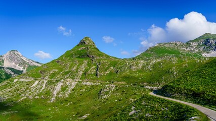 Breathtaking landscape of Durmitor National Park in Montenegro