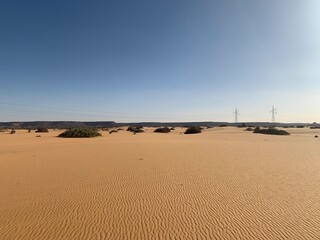 Fototapeta na wymiar sands in Libyan Desert