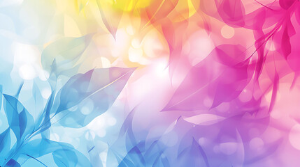 Abstract colorful background with soft gradient and fluid shapes.