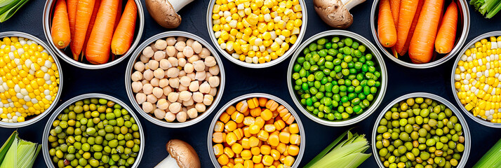 The Bean Collection: A Diverse Array of Dry Beans and Legumes, Illustrating the Variety and Nutrition of Plant-Based Proteins - obrazy, fototapety, plakaty