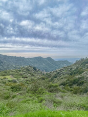 Panorama des collines d'Hollywood, Los Angeles, Californie, Etats-Unis