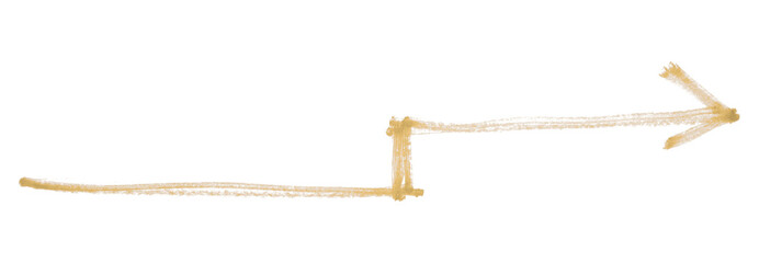 Light brown arrows isolated on transparent background.