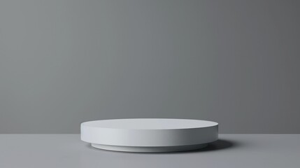 White Plate on Table