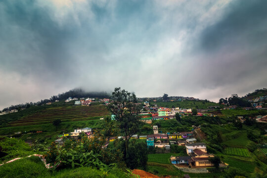 Landscape of Ooty. Ooty or Ootacamund is a popular hill station in Tamil nadu India.