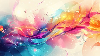 Abstract wavy background. Colorful wavy gradient background. Abstract Gradient background. abstract colorful flowing wave background.