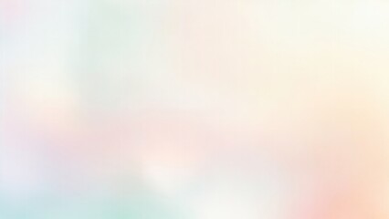 Fototapeta premium Blurred White mint green, peach orange and white silver colors bokeh background