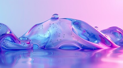 wavy Gradient purple liquid background. wavy purple wallpaper. Abstract purple color background.