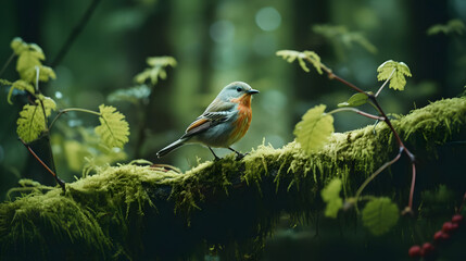 Harmonious Bird in Forest Grove