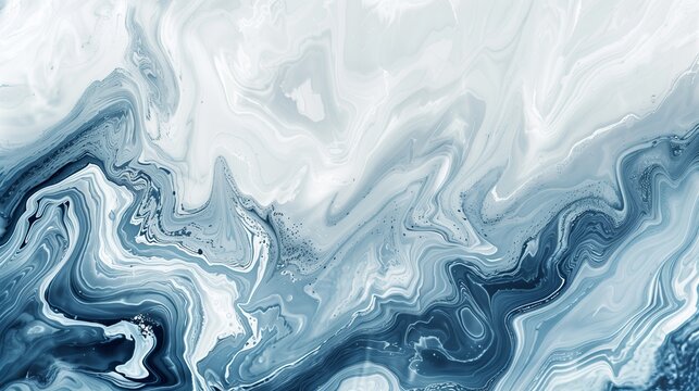 Background silver blue marble ombre wall color canvas fluid ink gradient water concrete wash art