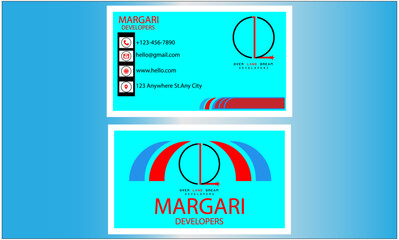 Fototapeta premium Business card design
