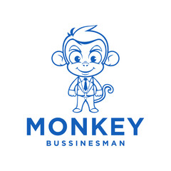 Cute boy superhero mascot logo vector