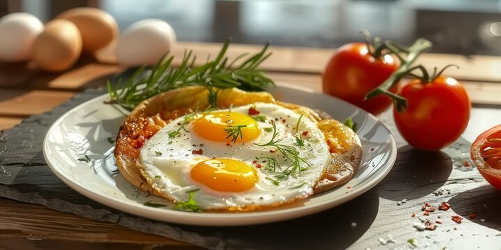 Elevating Breakfast with Irresistible Fried Eggs