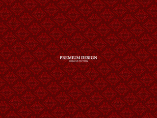 Premium background with abstract pattern. Modern steel and red carbon fiber background. light and shadow.