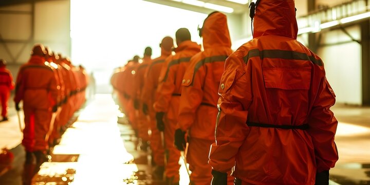 Practicing Emergency Response Drills to Prepare for Disasters and Emergencies. Concept Disaster Preparedness, Emergency Response, Safety Training, Crisis Management, Evacuation Procedures