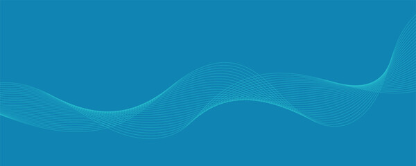 abstract blue background with waves