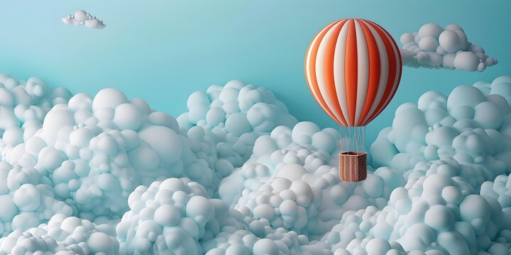 Resilient Character Soars Above Clouds Towards Unfettered Autonomy in a Whimsical Aerial Adventure