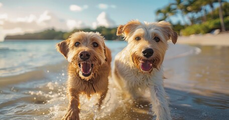 Dogs Making Memories on Vacation