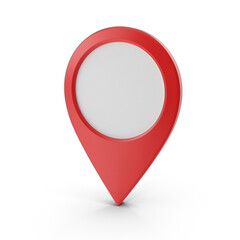 3D Realistic Location map pin gps pointer markers vector illustration for destination