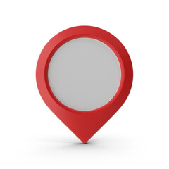 3D Realistic Location map pin gps pointer markers vector illustration for destination