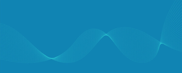 abstract blue background with waves
