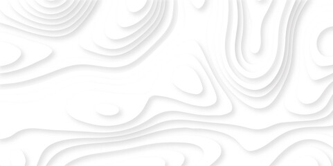 White 3d paper style background. Abstract modern white papercut background