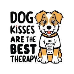 Dogs T Shirt Design vector template. Dog quotes typography for t-shirts design