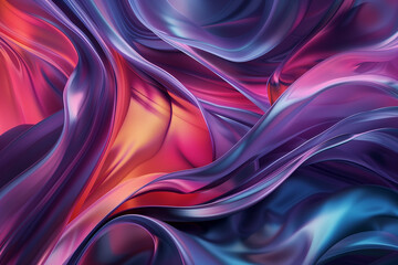 Vibrant swirling colors in a dynamic flow.