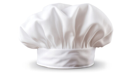 Chef hat isolated on transparent or white background - obrazy, fototapety, plakaty