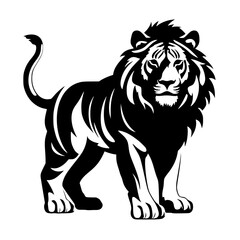 lion head vector