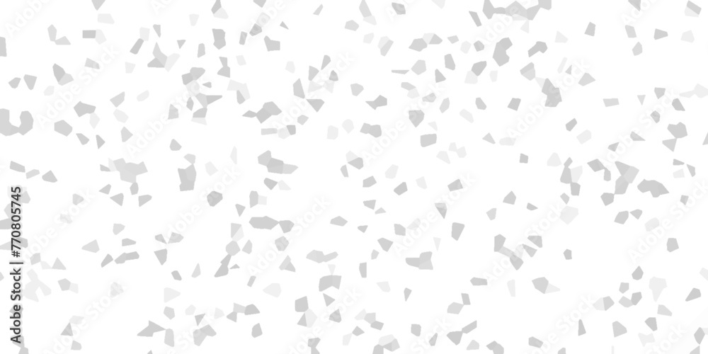 Poster White terrazzo floor tile on cement surface. Abstract design with terrazzo flooring texture polished stone pattern on old surface. Granite wall texture background with marble surface pattern sandstone