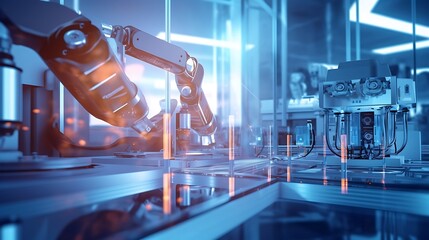 the impact of integrating AI technologies on cost reduction and productivity improvement in pharmaceutical manufacturing - obrazy, fototapety, plakaty