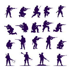 sniper silhouette collection