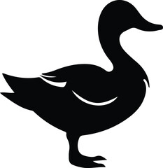Fototapeta premium duck silhouette
