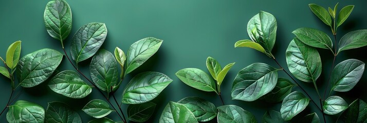 Minimalist Botanical Background Copy Space, Background HD, Illustrations