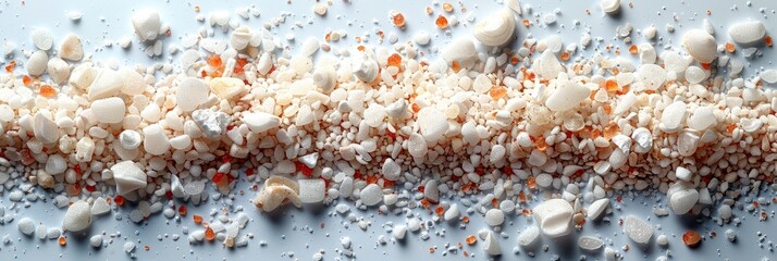 Pile Dry Beach Sand On White, Background HD, Illustrations