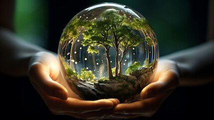Sustainable environment in our hands, Environmental and social responsibilities of our globe...