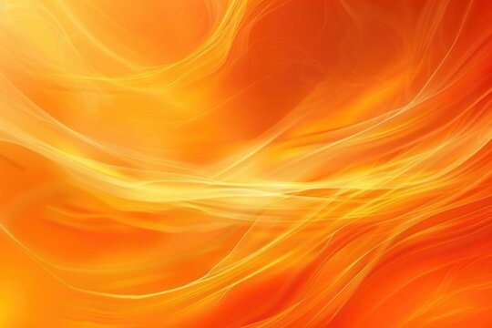 Color Orange. Warm and Colorful Background Wallpaper with Smooth Texture Design